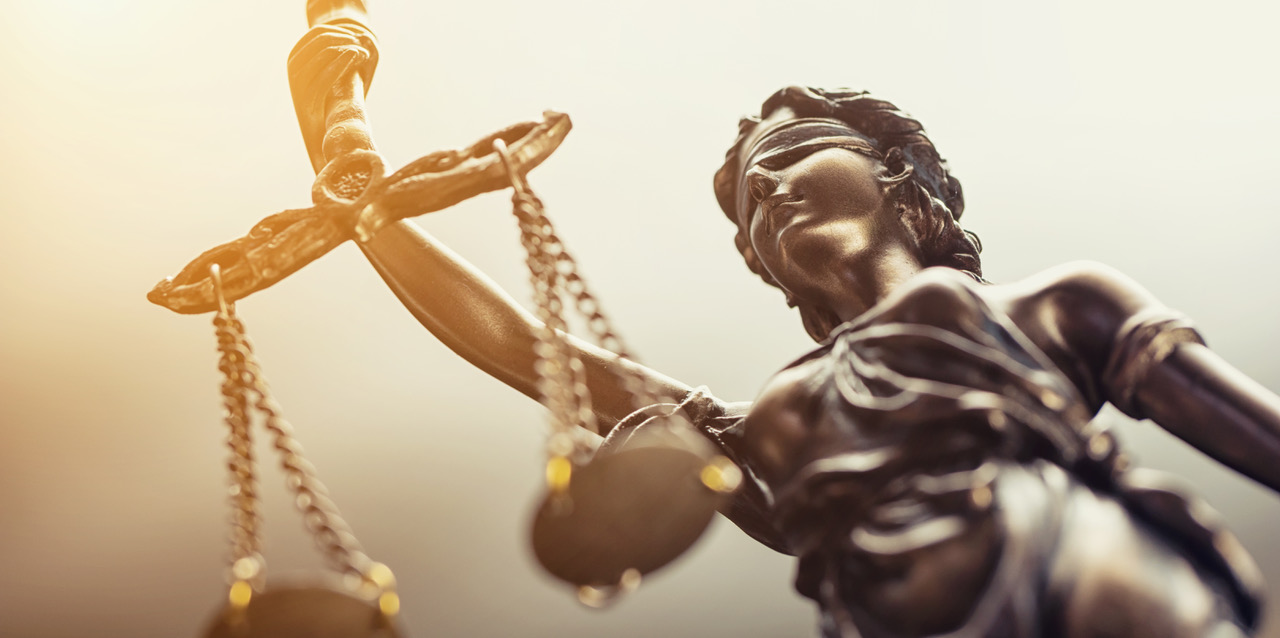 Blind lady justice klein