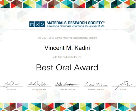 Kadiri bestoralaward