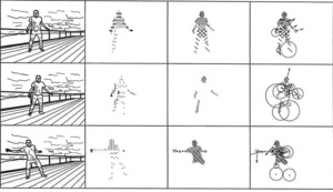 Human Pose Calculation from Optical Flow Data